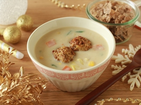 オールブランチーズミートボールの豆乳スープ レシピ 作り方 By 管理栄養士 柴田真希 楽天レシピ オールブランチーズミートボールの豆乳スープ レシピ 作り方 By 管理栄養士 柴田真希 楽天レシピ
